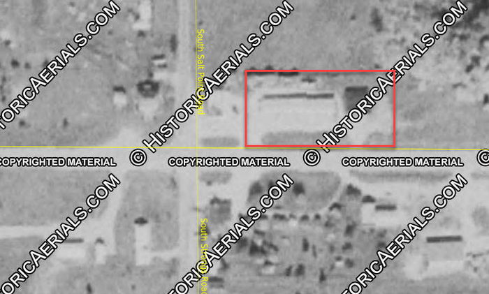 Strongs Motel - 1975 Aerial Photo (newer photo)